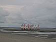 Tous ensemble sur la plage.