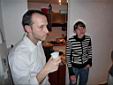 Sam et Caro en pleine concentration